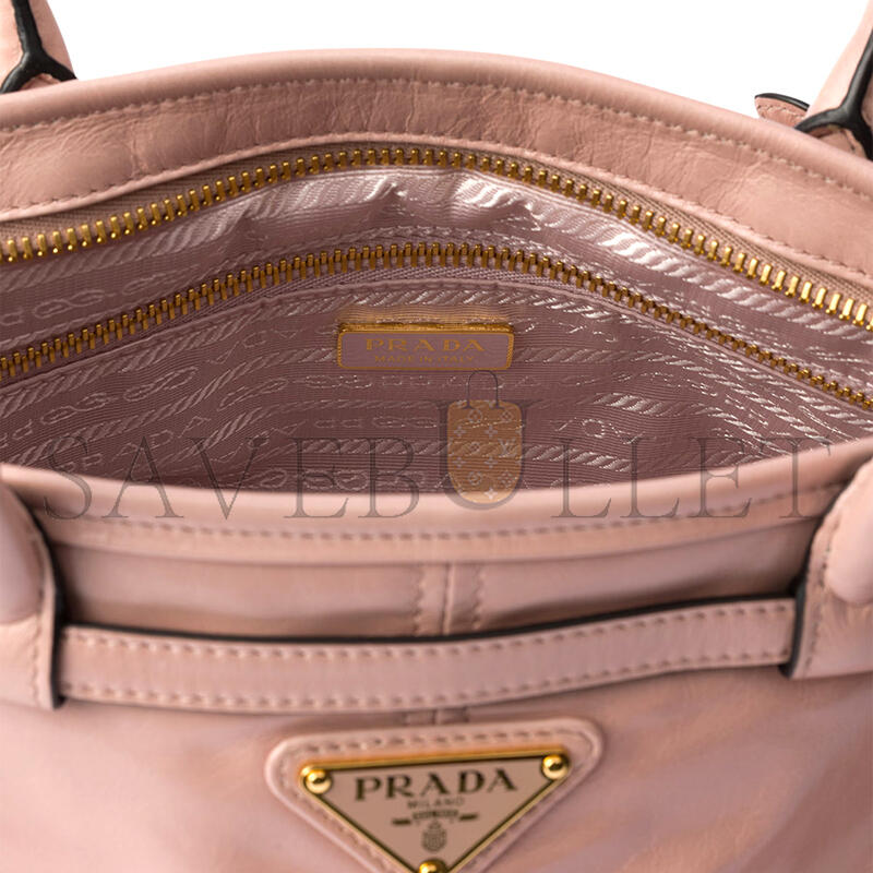 PRADA BONNIE MEDIUM LEATHER HANDBAG 1BA426 (32*15.5*12cm)